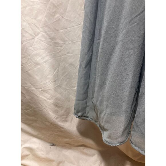 Show Me Your Mumu Caitlin Ruffle Maxi Dress M Bridesmaid Romantic Flowy Sheer - Picture 6 of 10